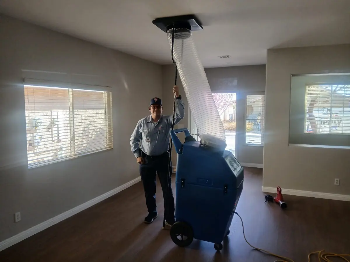 Professional Dryer Vent Cleaning work inside a Steamboat Springs home